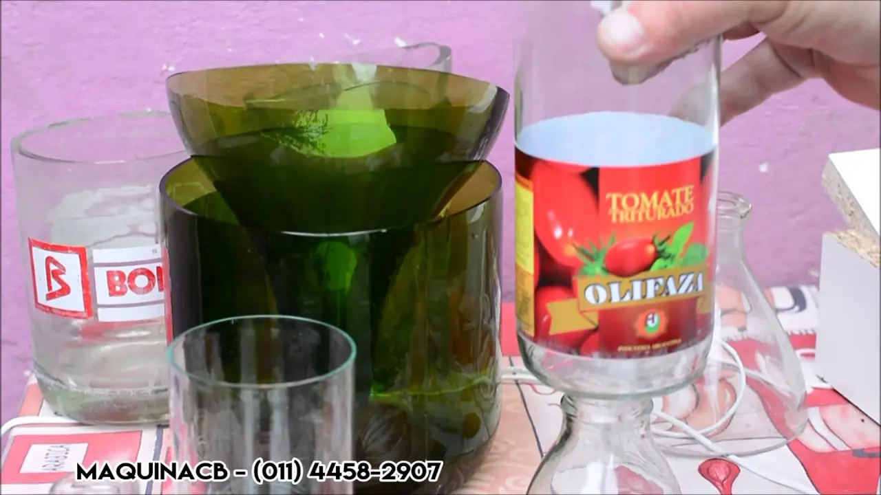 como cortar una damajuana de vidrio - Cómo cortar una damajuana de cristal
