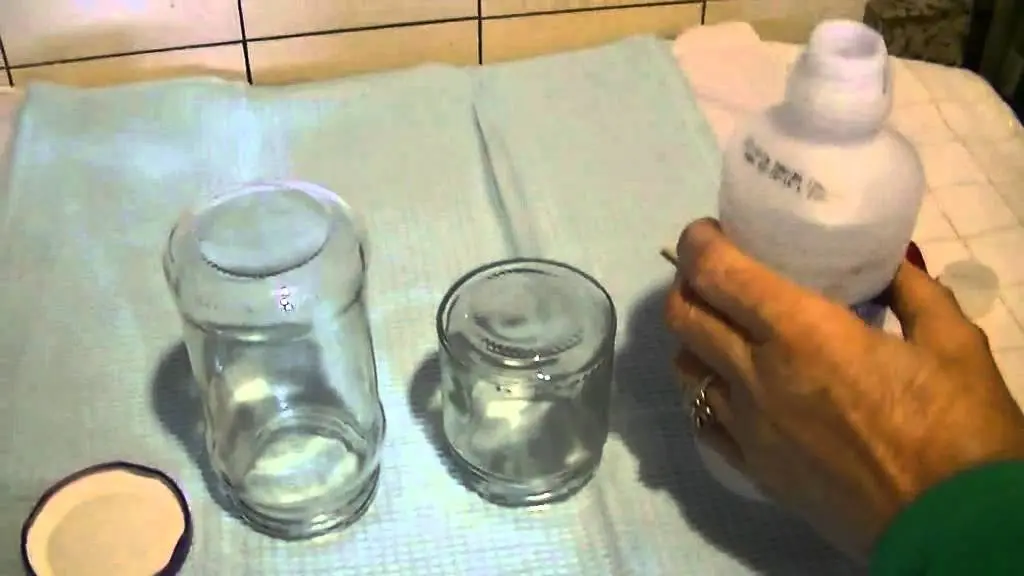 como esterilizar botellas de vidrio con alcohol - Cómo desinfectar frascos de vidrio con alcohol