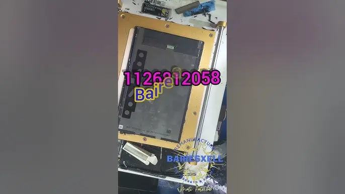 cambio de vidrio de tablet - Cómo enderezar la pantalla de una tablet Samsung