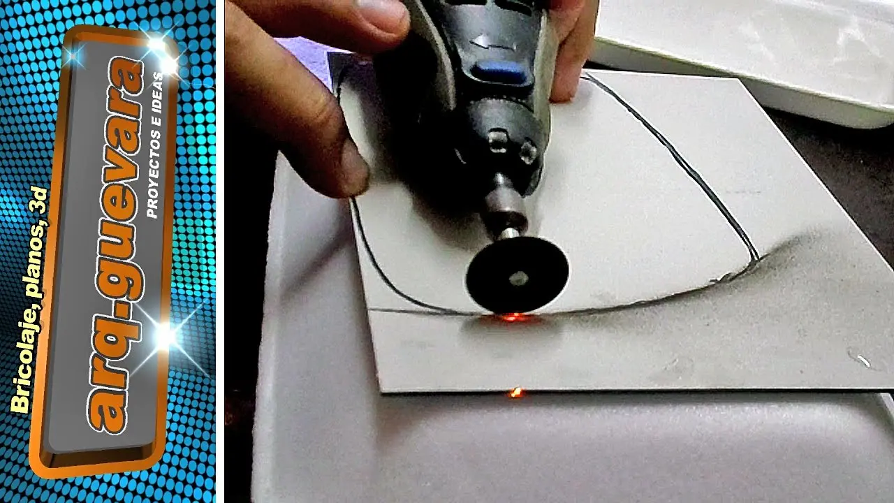 lijar vidrio dremel - Cómo lijar vidrio con una Dremel