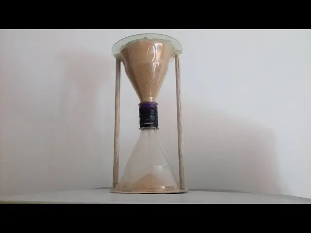 como hacer un reloj de arena con botellas de vidrio - Cómo se hacen los relojes de arena