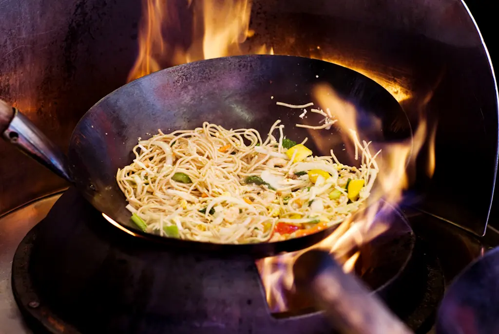 wok con tapa de vidrio - Cómo se llama el wok chino