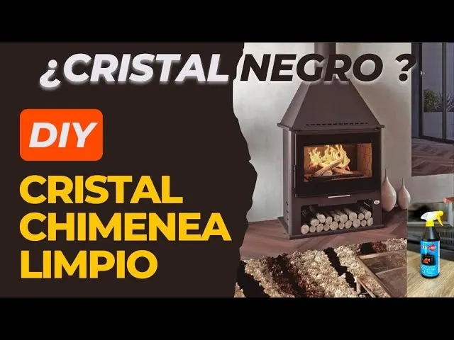 limpiar vidrio estufa leña - Cómo se quita lo negro del cristal de la chimenea