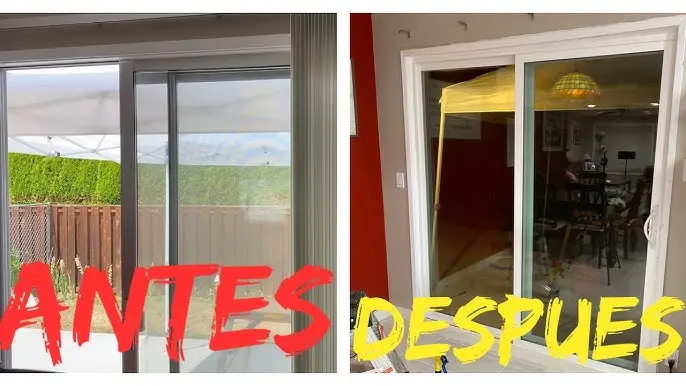como instalar puerta de vidrio corrediza - Cómo sellar una puerta corrediza