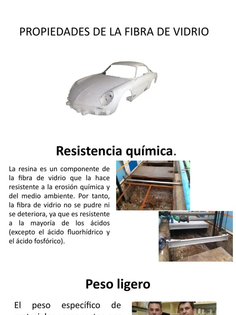 propiedades fisicas fibra de vidrio - Cuál es la conductividad térmica de la fibra de vidrio