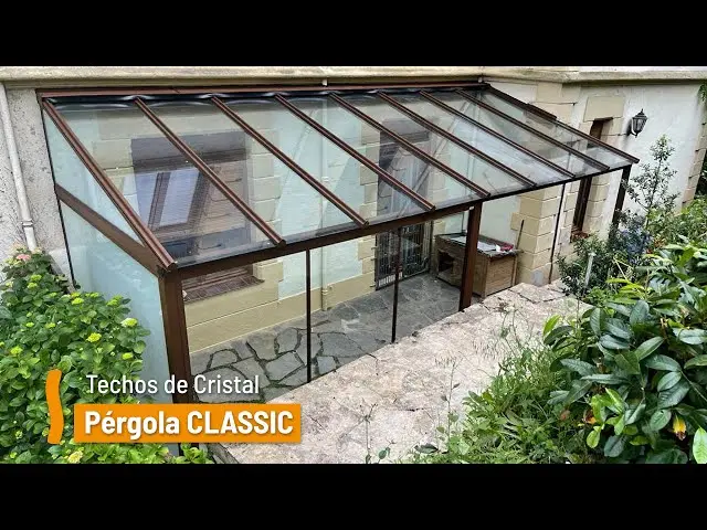 pergola con vidrio laminado - Cuánto cuesta el metro cuadrado de pérgola