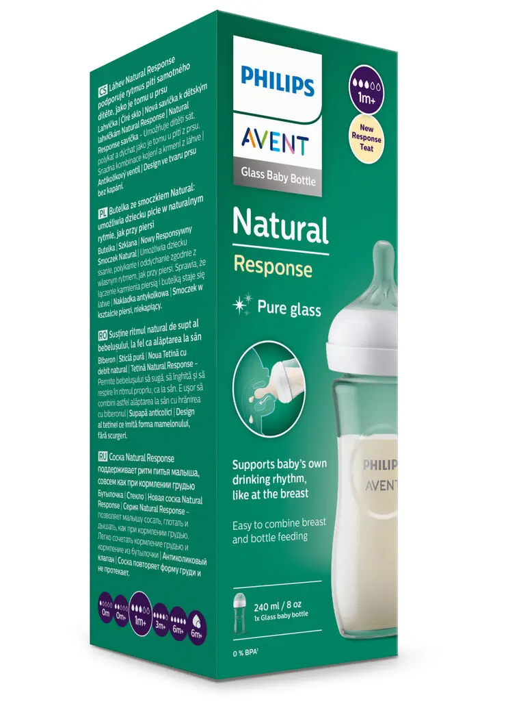 mamadera avent natural vidrio - Cuánto tiempo de vida tiene un biberón Avent