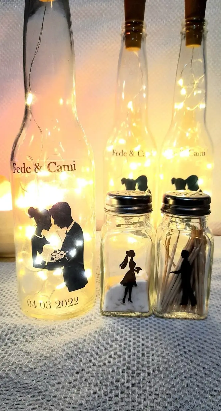 vidrio souvenirs de casamiento - Dónde poner recuerdos de boda