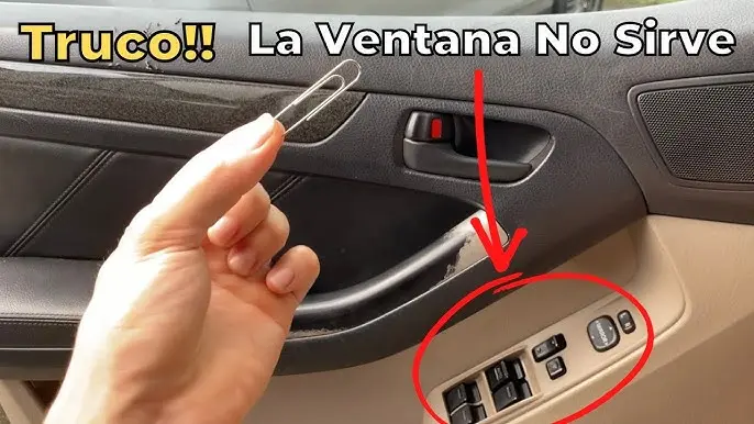 no sube el vidrio de mi carro manual - Por qué la ventanilla manual de mi coche no sube