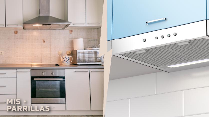 campana extractora vidrio - Qué es mejor, un extractor o una campana