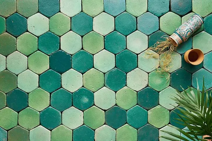 baldosa vidriada - Qué es una baldosa esmaltada