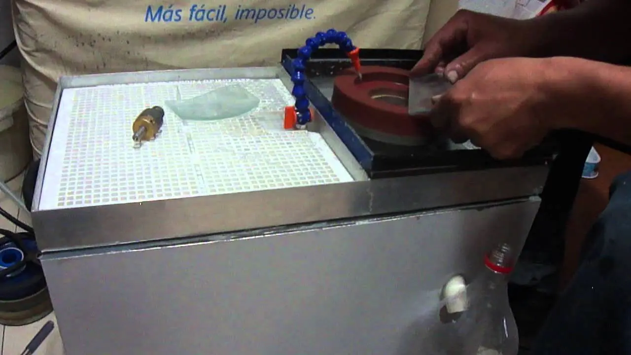 maquina para pulir y biselar vidrio - Qué es una máquina biseladora de vidrio