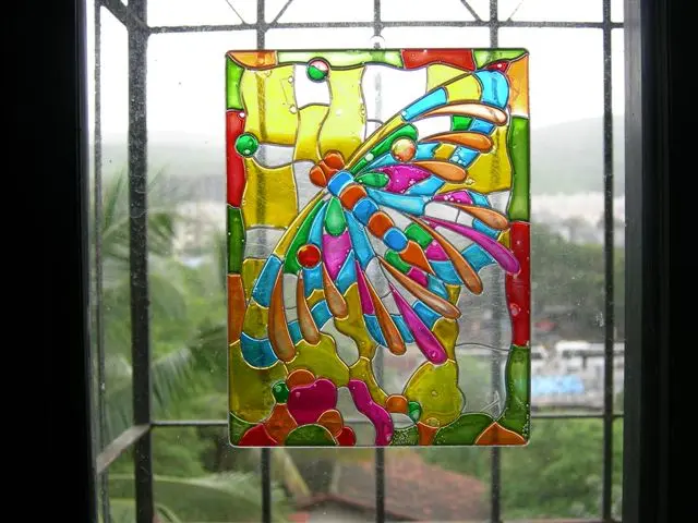 ideas para pintar ventanas de vidrio - Qué pintura utilizar en las ventanas de vidrio