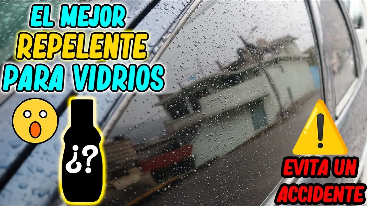 como hacer repelente de agua para vidrios - Qué puedo poner en el parabrisas para repeler la lluvia