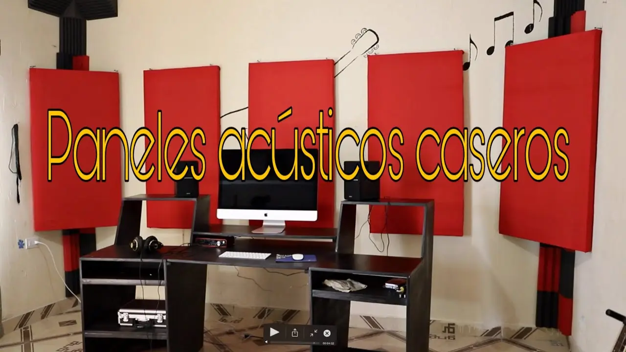 como hacer paneles acusticos con lana de vidrio - Qué tipo de tela usar para paneles acústicos